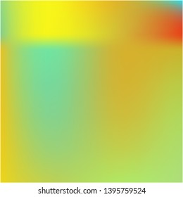 Gradient mesh painted in different colors. Great splash and spreading spot. Vector illustration presentation. Orange gradient mesh with smooth color transitions.