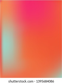 Gradient mesh painted in different Gradient mesh . Vector illustration flat. Pretty splash and spreading spot. Red gradient mesh with smooth color transitions.