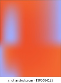 Gradient mesh painted in gradient mesh  Trendy splash and spreading spot. Vector illustration invite. Orange gradient mesh with smooth color transitions.