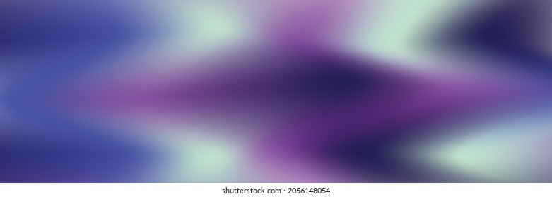 Gradient Mesh Vector Background, Hologram Contrast Overlay. Funky Purple, Turquoise Dreamy Tender Lights Girlie Background. Rainbow Fairytale Texture Iridescent Pearlescent Holographic Colour