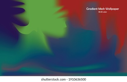 Gradient Mesh Wallpaper, vector background, illustrator wallpaper, website, color wallpaper