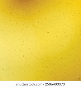 Gradient metallic golden background. Abstract vector pattern with copy space. Polished metal texture, smooth wallpaper. Design for banner, card, postcard, backdrop.