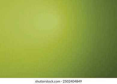 Gradient metallic green background. Abstract vector pattern with copy space. Polished metal texture, smooth wallpaper. Design for banner, card, postcard, backdrop.