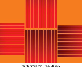  gradient minimal lines covers design. geometric background. vector illustration. Vector Illustration
