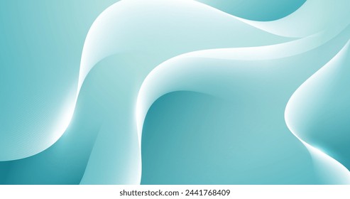 Gradient mint background vector design in eps 10 