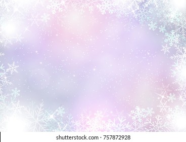 purple snowflake wallpaper