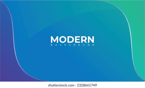 Gradiente de fondo moderno Gráfico azul 