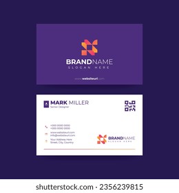 Gradient Modern Business Card Design