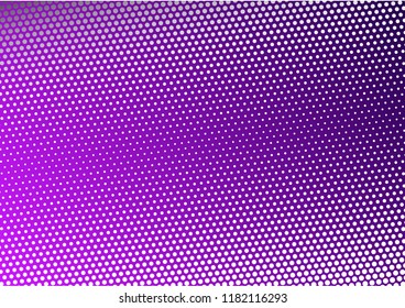 Gradient Modern halftone purple background. Decorative web concept, banner, layout, poster. Vector illustration