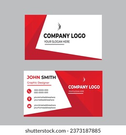 Gradient modern professional business card