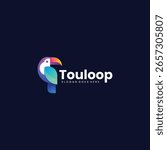 Gradient Modern Toucan Logo Design