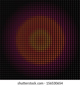 Gradient mosaic colorfully dark background