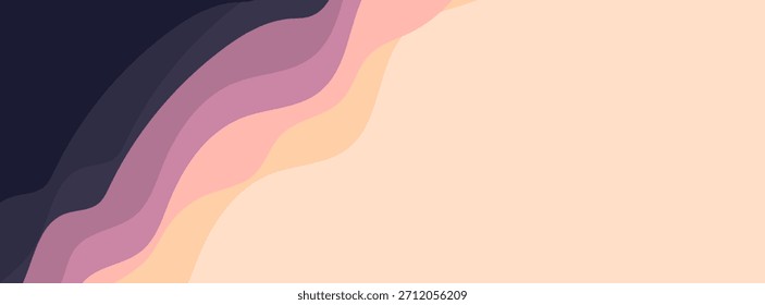 Camadas de Montanha Gradiente - Fundo Abstrato do Vetor de Natureza. Perfeito para projetos técnicos, sites e apresentações. cartaz