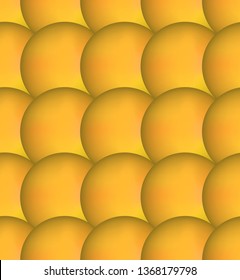 Gradient multicolor circles seamless pattern