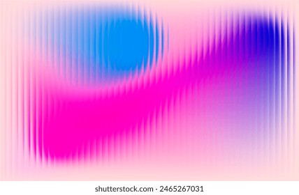 Gradient Multicolored. Vector Glass grainy Blurred neon in pastel colors. For covers, wallpapers, branding and other projects. Multicolored glass texture for banner, wallpaper, template, print.