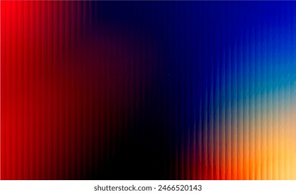 Gradient Multicolored. Vector Glass grainy Blurred neon in pastel colors. For covers, wallpapers, branding and other projects. Multicolored glass texture for banner, wallpaper, template, print.
