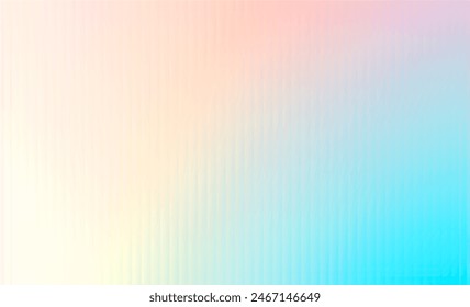 Gradient Multicolored. Vector Glass grainy Blurred neon in pastel colors. For covers, wallpapers, branding and other projects. Multicolored glass texture for banner, wallpaper, template, print.