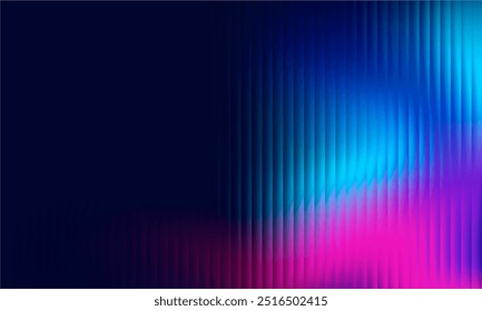 Gradient Multicolored. Vector Glass grainy Blurred neon in pastel colors. For covers, wallpapers, branding and other projects. Multicolored glass texture for banner, wallpaper, template, print.