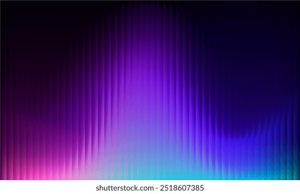 Gradient Multicolored. Vector Glass grainy Blurred neon in pastel colors. For covers, wallpapers, branding and other projects. Multicolored glass texture for banner, wallpaper, template, print.