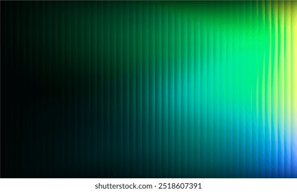 Gradient Multicolored. Vector Glass grainy Blurred neon in pastel colors. For covers, wallpapers, branding and other projects. Multicolored glass texture for banner, wallpaper, template, print.