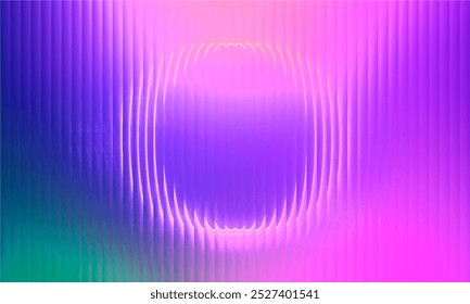 Gradient Multicolored. Vector Glass grainy Blurred neon in pastel colors. For covers, wallpapers, branding and other projects. Multicolored glass texture for banner, wallpaper, template, print.