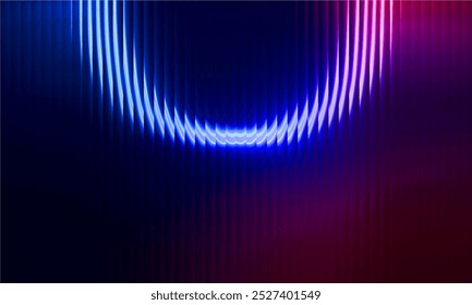 Gradient Multicolored. Vector Glass grainy Blurred neon in pastel colors. For covers, wallpapers, branding and other projects. Multicolored glass texture for banner, wallpaper, template, print.