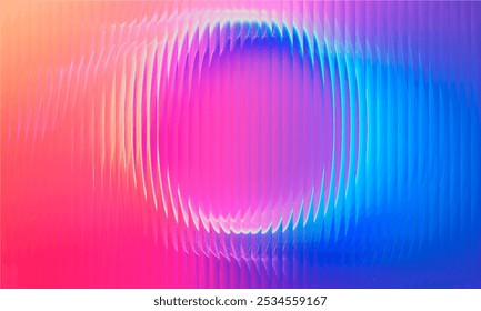 Gradient Multicolored. Vector Glass grainy Blurred neon in pastel colors. For covers, wallpapers, branding and other projects. Multicolored glass texture for banner, wallpaper, template, print.