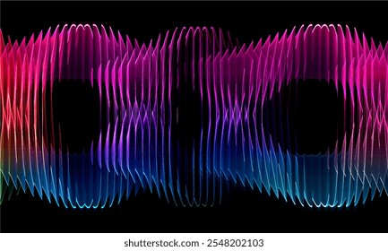 Gradient Multicolored. Vector Glass grainy Blurred neon in pastel colors. For covers, wallpapers, branding and other projects. Multicolored glass texture for banner, wallpaper, template, print.