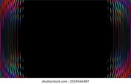 Gradient Multicolored. Vector Glass grainy Blurred neon in pastel colors. For covers, wallpapers, branding and other projects. Multicolored glass texture for banner, wallpaper, template, print.