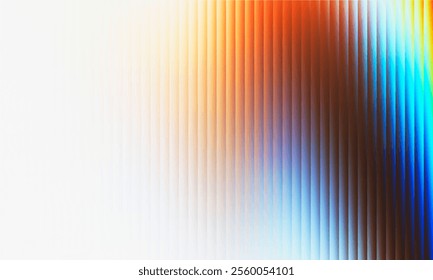 Gradient Multicolored. Vector Glass grainy Blurred neon in pastel colors. For covers, wallpapers, branding and other projects. Multicolored glass texture for banner, wallpaper, template, print.