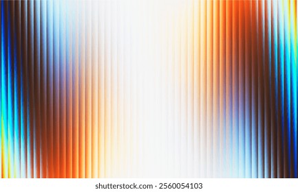 Gradient Multicolored. Vector Glass grainy Blurred neon in pastel colors. For covers, wallpapers, branding and other projects. Multicolored glass texture for banner, wallpaper, template, print.