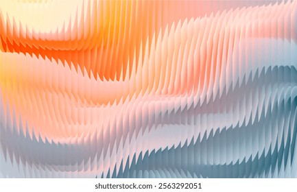 Gradient Multicolored. Vector Glass grainy Blurred neon in pastel colors. For covers, wallpapers, branding and other projects. Multicolored glass texture for banner, wallpaper, template, print.