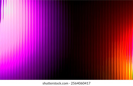 Gradient Multicolored. Vector Glass grainy Blurred neon in pastel colors. For covers, wallpapers, branding and other projects. Multicolored glass texture for banner, wallpaper, template, print.