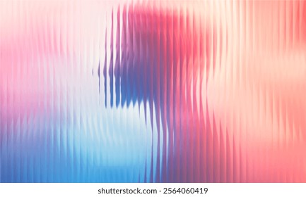 Gradient Multicolored. Vector Glass grainy Blurred neon in pastel colors. For covers, wallpapers, branding and other projects. Multicolored glass texture for banner, wallpaper, template, print.