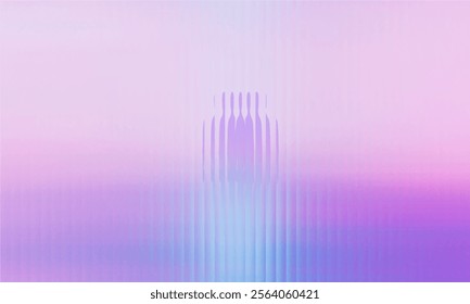 Gradient Multicolored. Vector Glass grainy Blurred neon in pastel colors. For covers, wallpapers, branding and other projects. Multicolored glass texture for banner, wallpaper, template, print.