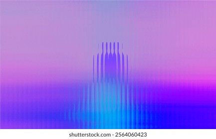 Gradient Multicolored. Vector Glass grainy Blurred neon in pastel colors. For covers, wallpapers, branding and other projects. Multicolored glass texture for banner, wallpaper, template, print.