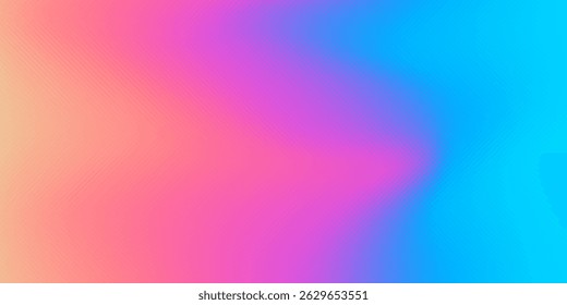 Gradient Multicolored. Vector Glass grainy Blurred neon in pastel colors. For covers, wallpapers, branding and other projects. Multicolored glass texture for banner, wallpaper, template, print.