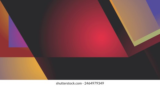 gradient multicolors vector template empty background design CMYK mode