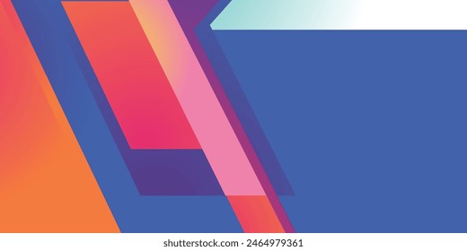 gradient multicolors vector template empty background design CMYK mode