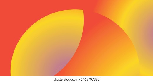 Gradient Multicolors Vector Template Empty Background Design CMYK Mode