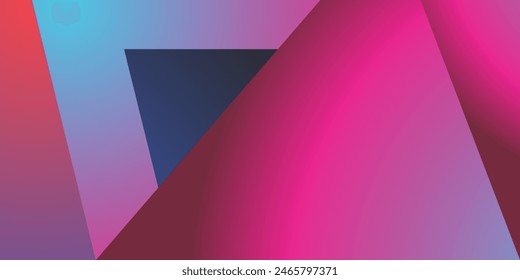 Gradient Multicolors Vector Template Empty Background Design CMYK Mode