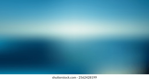 Gradient Navy Blue Turquoise Soft Blur Background - Elegant Wallpaper for a Stylish and Serene Ambiance