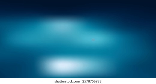 Gradient Navy Blue Turquoise Soft Blur Background - Elegant Wallpaper for a Stylish and Serene Ambiance