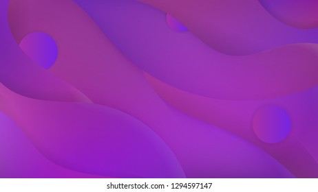 Gradient, neon lines, forms. Vector. Color geometric gradient, futuristic background. Digital wallpaper in a minimalist style.