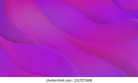 Gradient, neon lines, forms. Vector. Modern wallpaper in a minimalist style. Color geometric gradient, futuristic background.