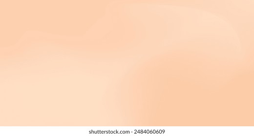 Fondo de degradado desnudo. Carne beige con textura borrosa. Anuncio pastel cálido.