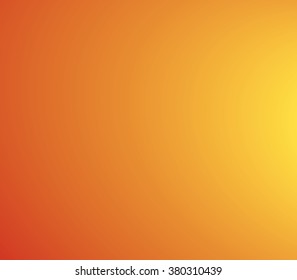 Gradient orange abstract background