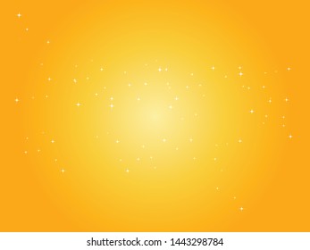 Gradient orange background design, sun light