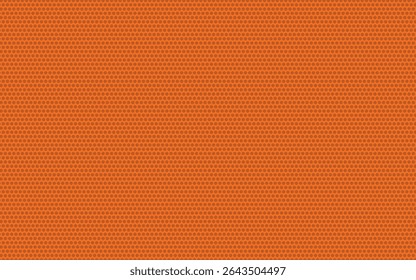 Gradient of orange color and halftone dots background. Vector illustration