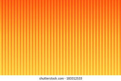 gradient of orange color and stripe line pattern background (vector)